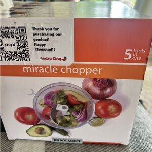 NWOT Kitchen + Home Miracle Chopper